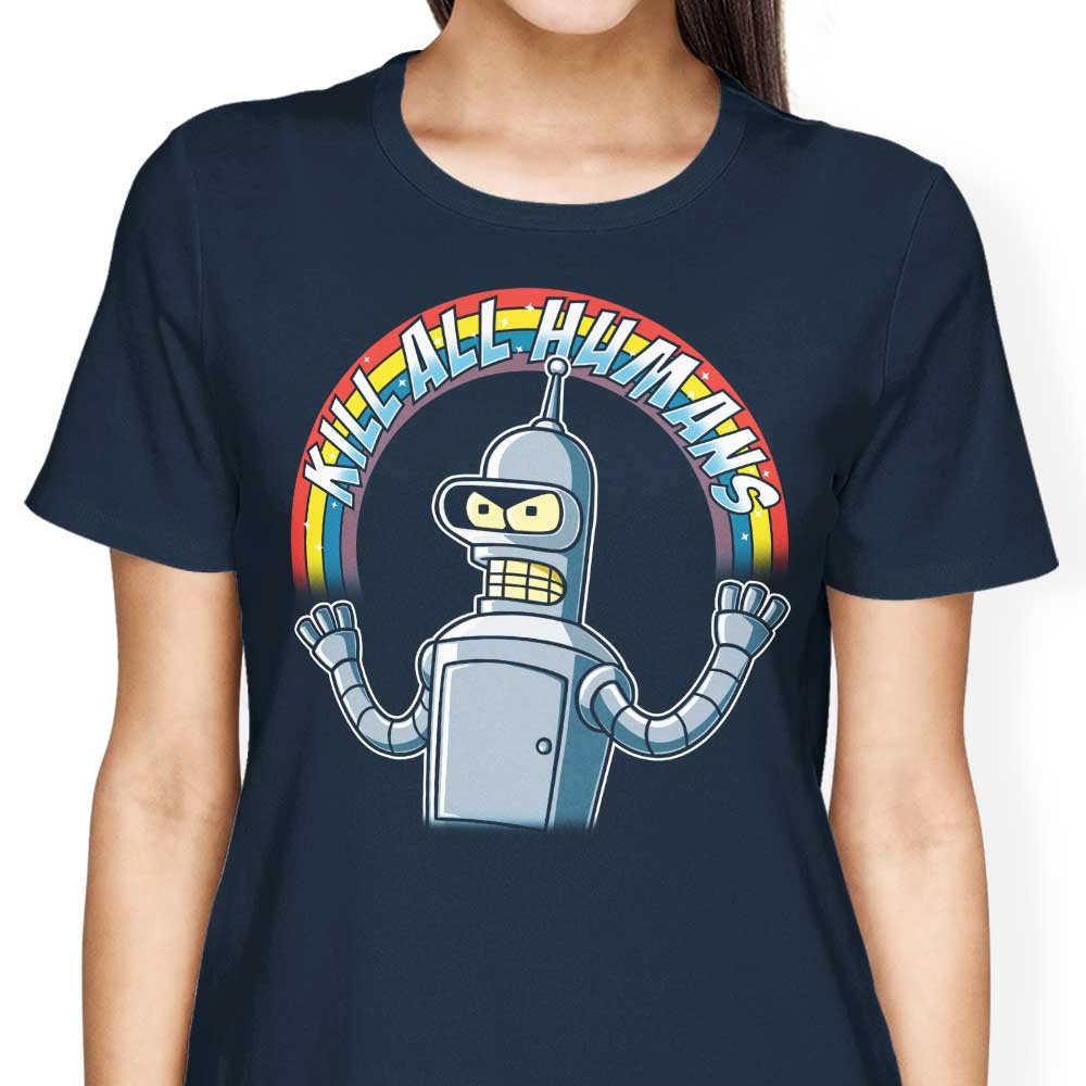 Shiny Metal Robot - Women's Apparel