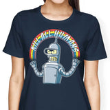 Shiny Metal Robot - Women's Apparel