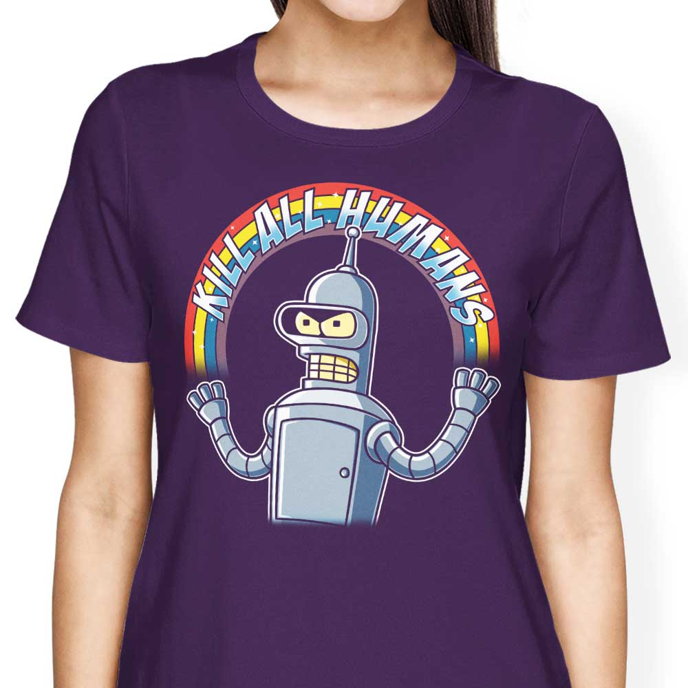 Shiny Metal Robot - Women's Apparel