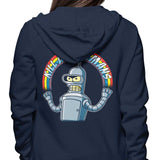 Shiny Metal Robot - Hoodie