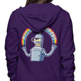 Shiny Metal Robot - Hoodie