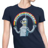 Shiny Metal Robot - Women's Apparel
