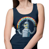 Shiny Metal Robot - Tank Top