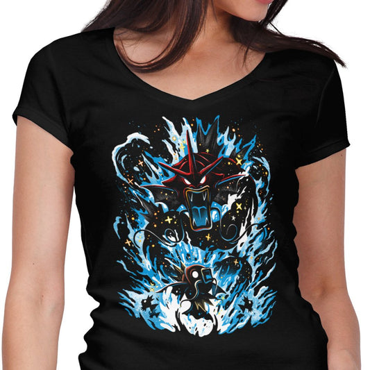 Shiny Rage - Women's V-Neck