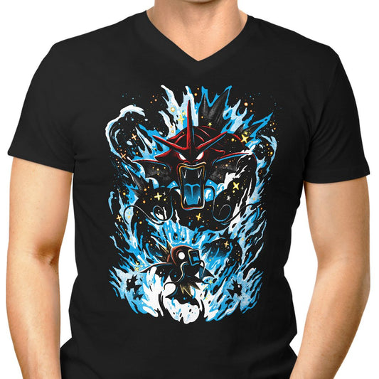 Shiny Rage - Men's V-Neck