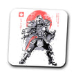 Shredded Sumi-e - Coasters