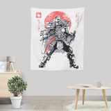 Shredded Sumi-e - Wall Tapestry