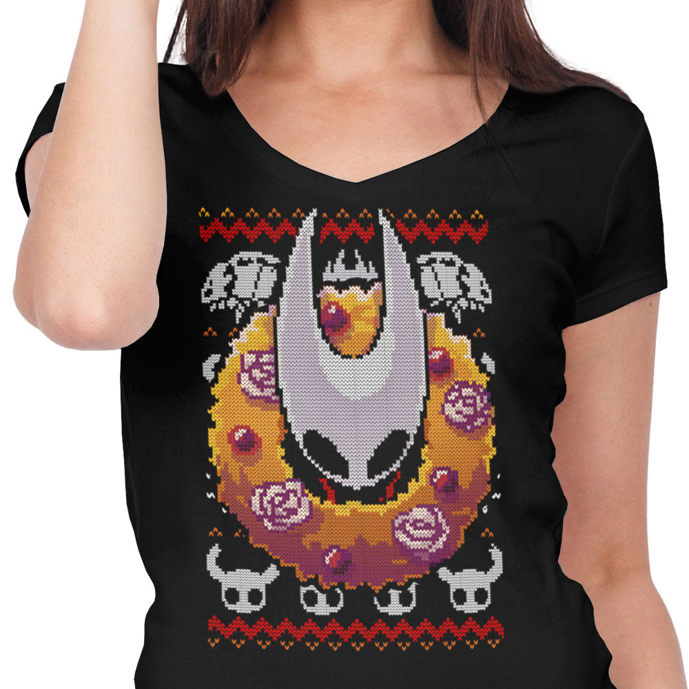 Silk Ugly Sweater - Women's V-Neck