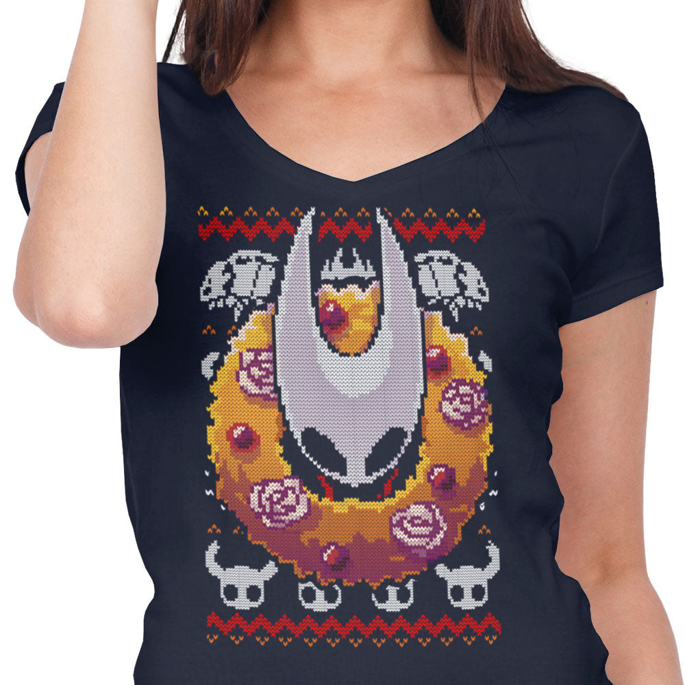 Silk Ugly Sweater - Women's V-Neck