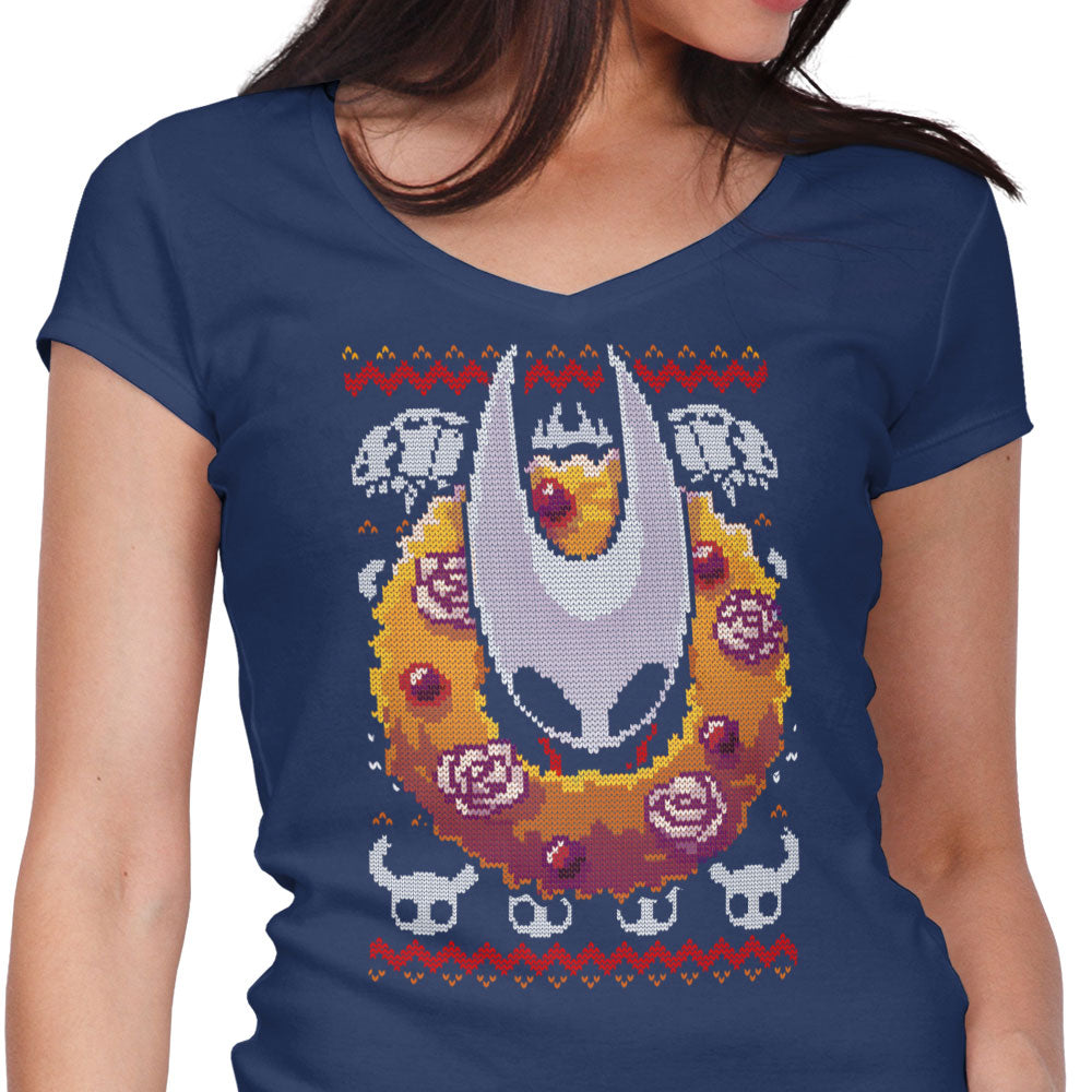 Silk Ugly Sweater - Women's V-Neck