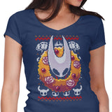 Silk Ugly Sweater - Women's V-Neck
