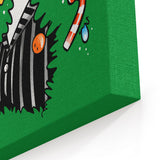 Sinking Into Christmas - Canvas Print