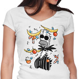 Sinking Into Christmas - Women's V-Neck