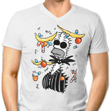 Sinking Into Christmas - Men's V-Neck