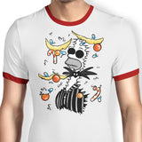 Sinking Into Christmas - Ringer T-Shirt