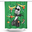 Sinking Into Christmas - Shower Curtain