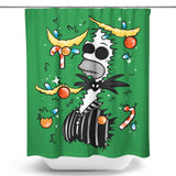 Sinking Into Christmas - Shower Curtain