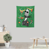 Sinking Into Christmas - Wall Tapestry