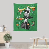 Sinking Into Christmas - Wall Tapestry