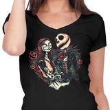 Skeletal Love - Women's V-Neck