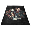 Skeletal Love - Fleece Blanket