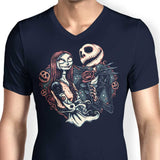 Skeletal Love - Men's V-Neck