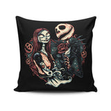 Skeletal Love - Throw Pillow
