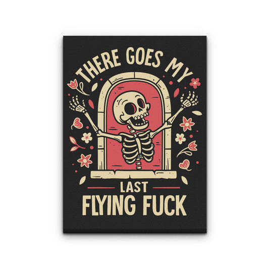 Skeletons Last - Canvas Print