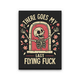 Skeletons Last - Canvas Print