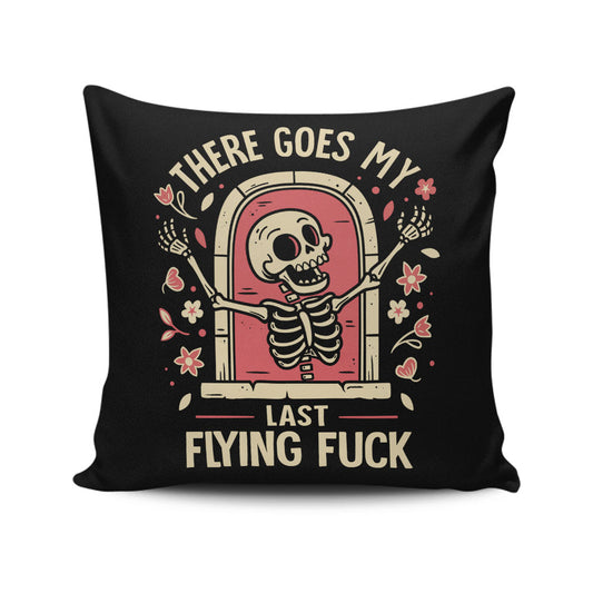 Skeletons Last - Throw Pillow