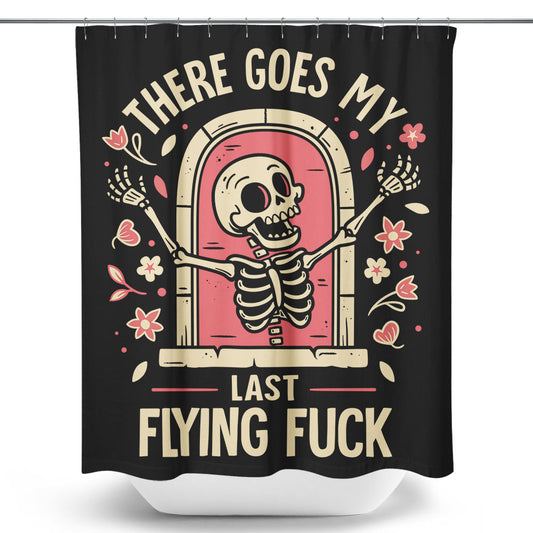Skeletons Last - Shower Curtain