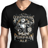 Skellington's Pumpkin Ale - Men's V-Neck