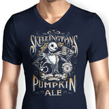 Skellington's Pumpkin Ale - Men's V-Neck