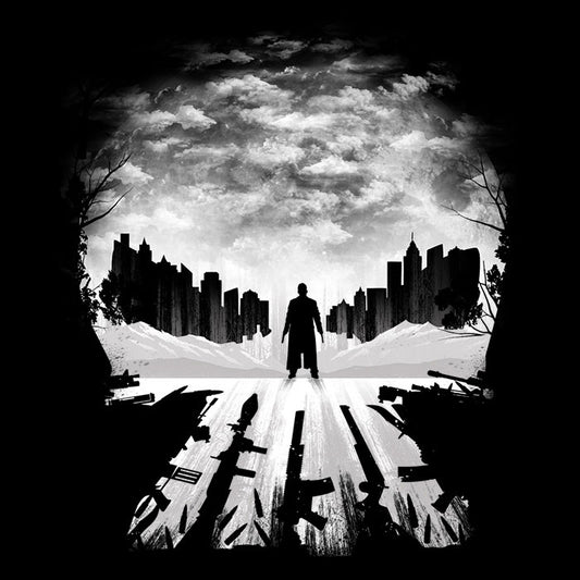 Skull City Silhouette - Tote Bag