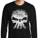 Skull City Silhouette - Long Sleeve T-Shirt