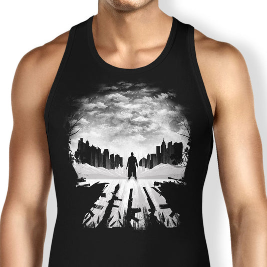 Skull City Silhouette - Tank Top