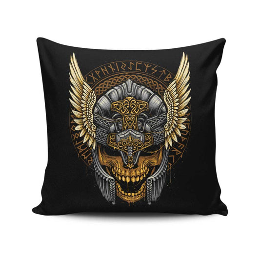 Skull of Thunder - Throw Pillow