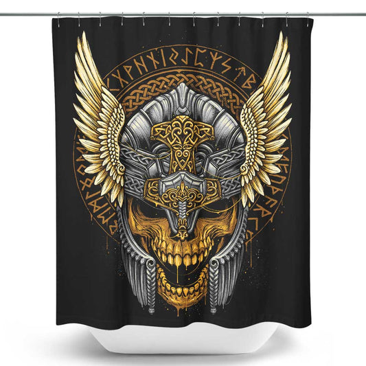 Skull of Thunder - Shower Curtain