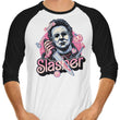 Slasher Love - 3/4 Sleeve Raglan T-Shirt