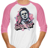 Slasher Love - 3/4 Sleeve Raglan T-Shirt