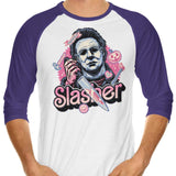 Slasher Love - 3/4 Sleeve Raglan T-Shirt