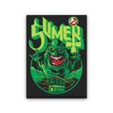 Slay the Slime - Canvas Print