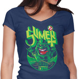 Slay the Slime - Women's V-Neck