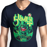 Slay the Slime - Men's V-Neck