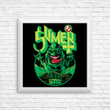 Slay the Slime - Posters & Prints