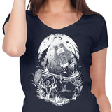 Sleeping Hero - Women's V-Neck