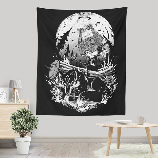 Sleeping Hero - Wall Tapestry
