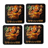 Smash Kaiju - Coasters