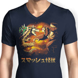 Smash Kaiju - Men's V-Neck