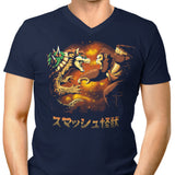 Smash Kaiju - Men's V-Neck